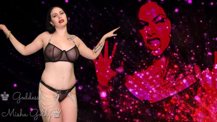Goddess Misha Goldy: I programing you into my addicted slave! I will break...