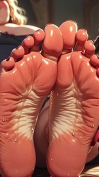 땀에 젖은 발에 헌신하는 복종하는 남자