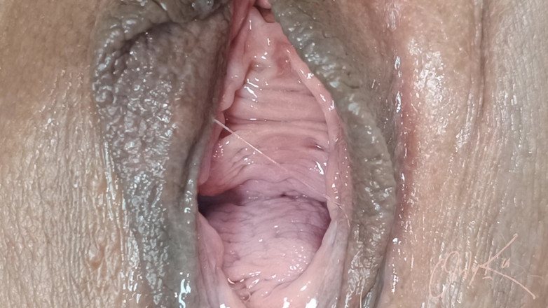 Only Ku: Asmr bellissimo primo piano della vagina muscolosa grande, masturbazione, diteggiatura,...