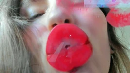 You under my red lips