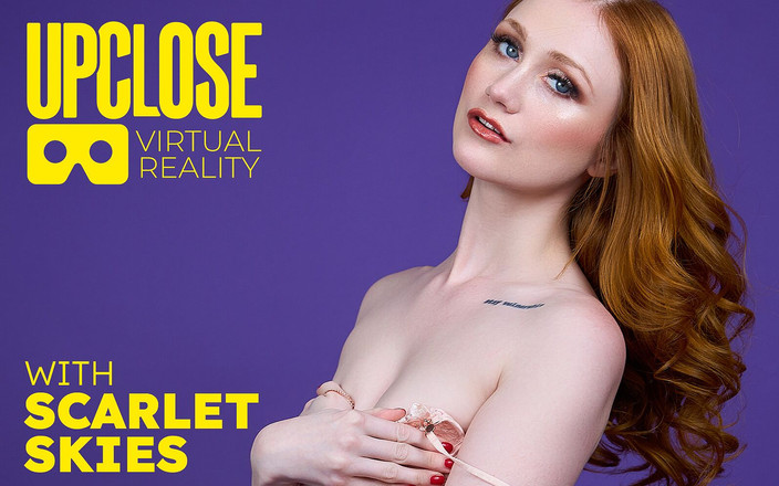 Up Close VR: अप क्लोज वीआर - देखने का बिंदु सुंदर लाल बालों वाली Scarlet skyes आपको उड़ाती है और आपको हॉट चुदाई देती है