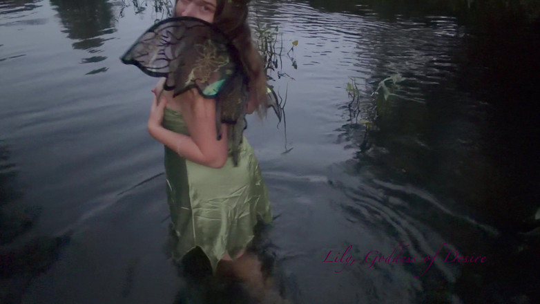 Lily, Goddess of Desire: The Water Fairy Appears and Tempts You as Darkness Falls