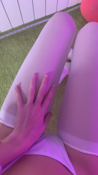 White Stockings and Playful Fingers