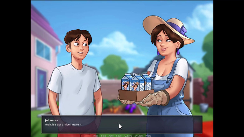 Johannes Gaming: Sommarsaga - levererar mjölk från Diana