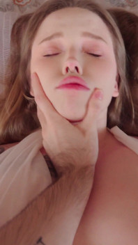 Petite Teen Gets Stranger Cum on Tight Pussy