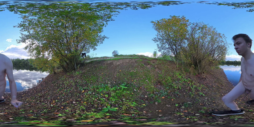 Outdoorboy5: Tonåring Helt Naken Vid En Sjö