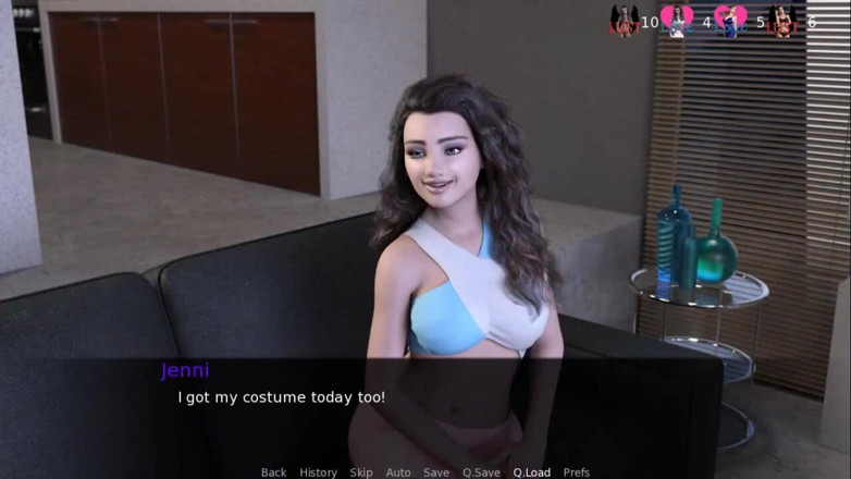 Dirty GamesXxX: Because I Love Her- costumes for Halloween party-ep 7.