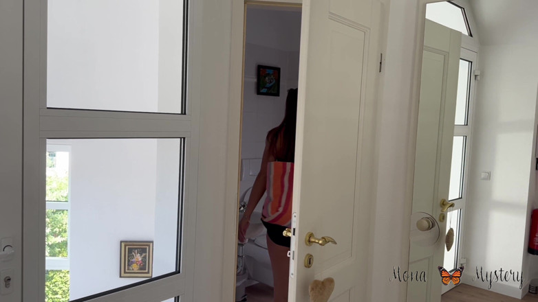 MonaMystery: Tight Teen Asshole Fucked by Stranger!
