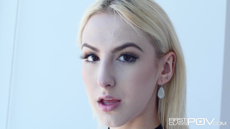 First Class POV: Tristan Summer fucked and showered with cum