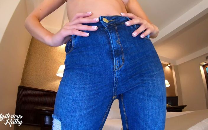 Mysterious Kathy: Примеряю идеальные джинсы ASMR - MysteriousKathy