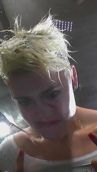 Tattooed Slut Gulps Piss and Cocks in Extreme Ggg Bukkake