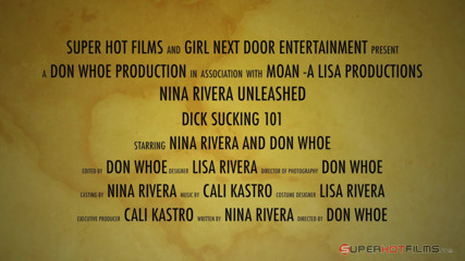 Super Hot Films: My first Blowjob on film / Nina Rivera
