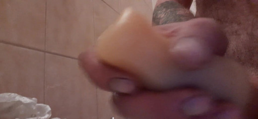 Let me make you fly: Playing with my hard dick.