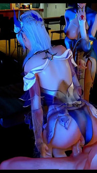 Xiao Yi Xian 3D アニメーション: おっぱい、お尻、美しさ - 3D アニメーション変態