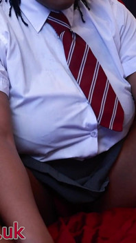 Naughty Student Oshun Mocks Your Small Cock!
