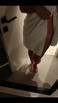 All Wet and Horny After Shower, Your Actions?