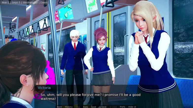 Visual Novels: Poznawanie kawiarni Część 9