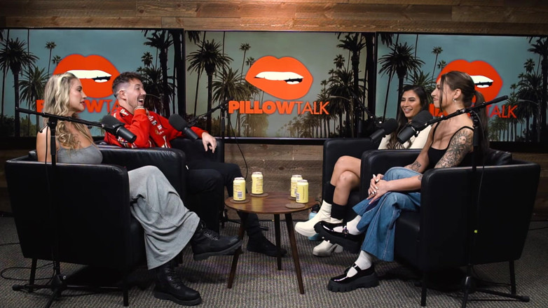 Pillow Talk: April Olsen &amp; Gianna Dior Wild Threesome
