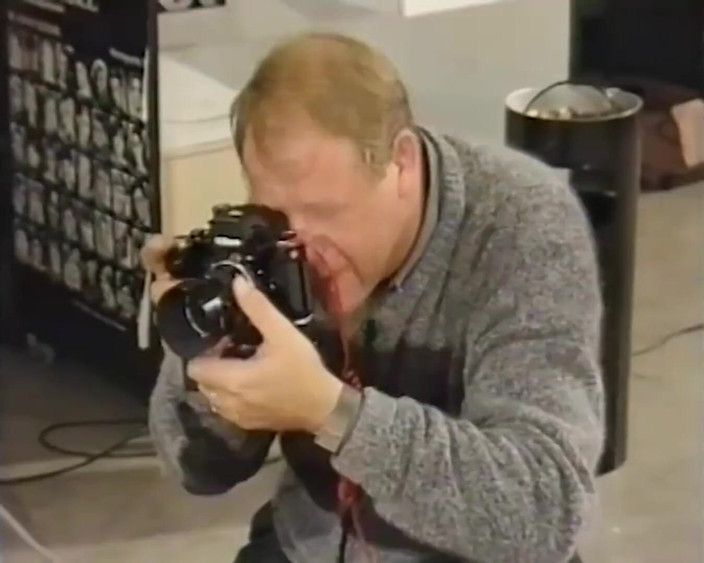 Vintage Climax: Haar fotograaf pijpen op haar werkdag