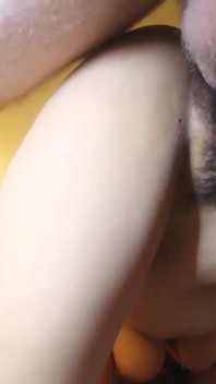 Johntronx - Cute Asian Girl with a Hairy Pussy Loves Riding My Thick Cock