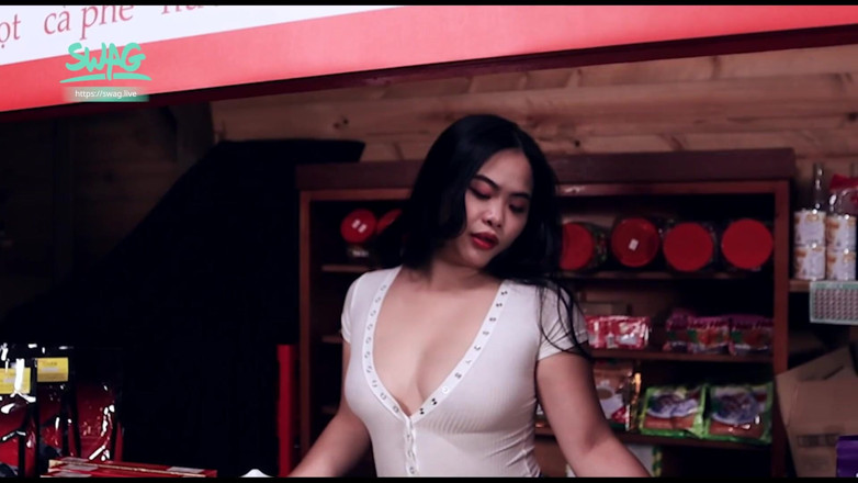 SWAG.live: Horny Fat Store Clerk Lets Customer Fuck Her Hard.