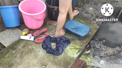 Anita yadav: Prysznic na zewnątrz Bhabhi