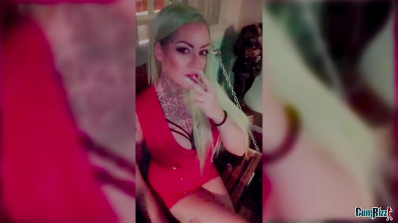 Cumbizz: Amsterdam Bimbo Takes Big Cock Tour - Public
