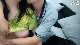 Her gün üvey kız kardeş azıyor