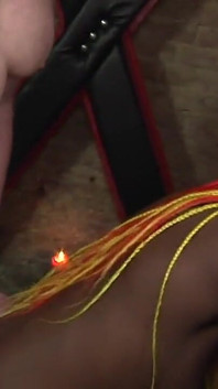 Black Ebony Beaty Gets Fucked by Two Guys