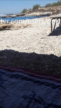 Masturbazione in spiaggia