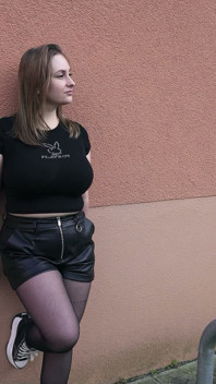 German Scout - Curvy Helene Engel with Big Natural Tits Pick up for Casting Fuck