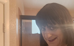 Sissy Crossdresser Gets to Fuck and Suck Herself Hard Solo Fucking Dildos thumbnail