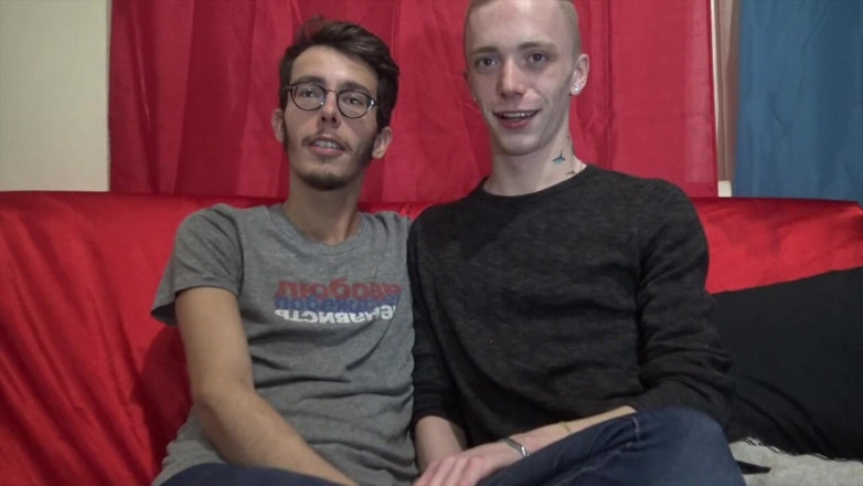 NEW BAREBACK GENERATION 2022: The blond twink Leo Fox fucked raw by Alexis Tivoli