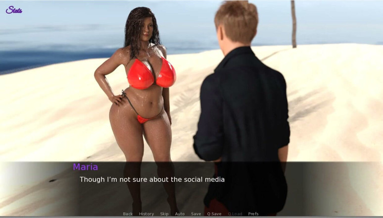 XXX Games Bunk: Bikini basah memakai isteri di pantai