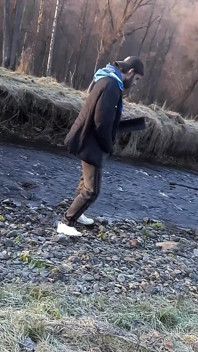 Chasing My in Nature in Winter