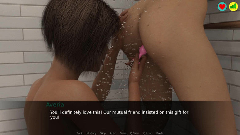 Dirty GamesXxX: Контракт на суккубус: две студентки, лесбийский секс в ванной общежития - эпизод 9