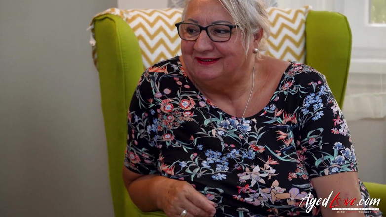 Old Nanny: AGEDLOVE - Grey haired grandma recreating porn scenes with lover