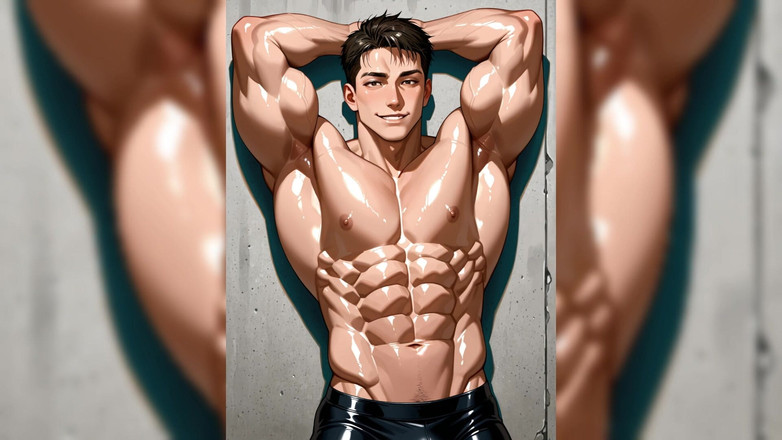 Erotic Man: Ai Porn Hunks Pózuje