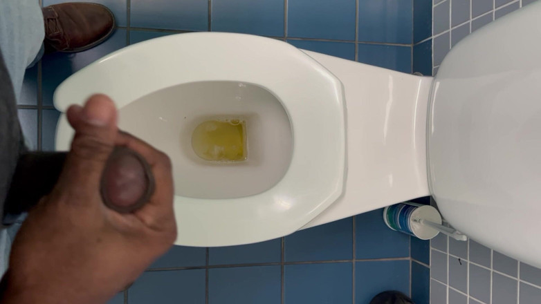 Jamaican Cock: в офисной туалете
