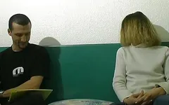 A Hot French Amateur Gets a Threesome of Her Dreams