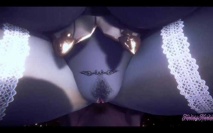 Yaoitube: Resident Evil Hentai 3D - Lady Dimitresku Boobjob en POV et amazone...