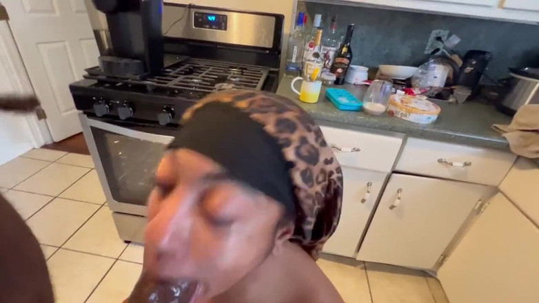 Fijii pornbox: Bbc kouření v kuchyni