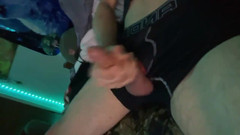 Big kick cock: Một mình kéo với con cặc khổng lồ