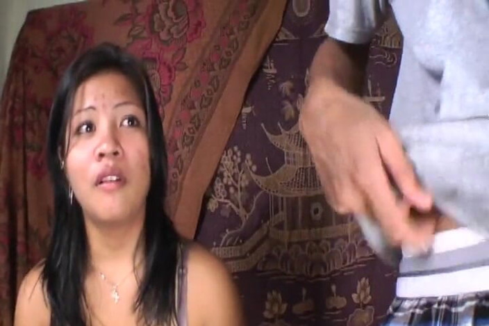 Asian Cuntz: Asiatka s velkým zadkem dostává vyvrtaný zadek