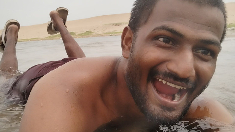 KUMBHA MANOJ KUMAR: Xhard Village Swimming Blow in Class