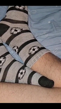 Jeu avec des chaussettes, vidéo personnalisée