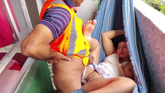 Tiffany Montavani: Üvey baba güney pantanal'da hamak içinde üvey kızıyla seks yapıyor