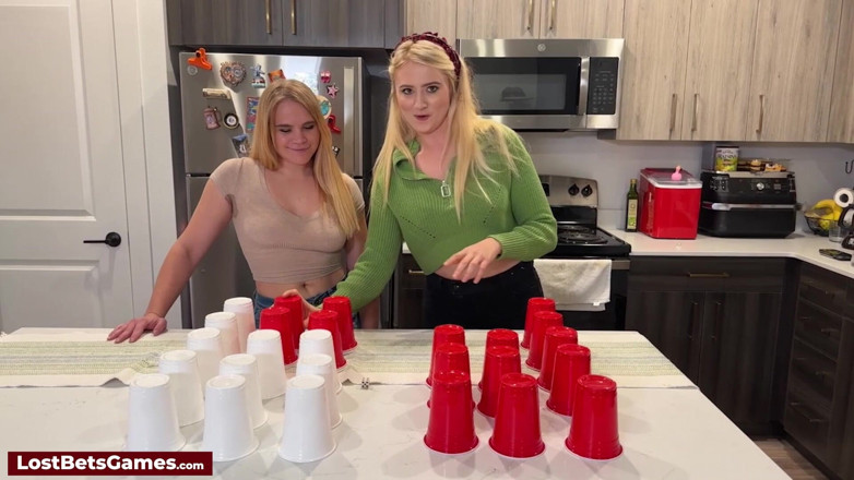 Lost Bets Games: Taylor Pairs with Maddie for a Playful Strip Dice Cup...
