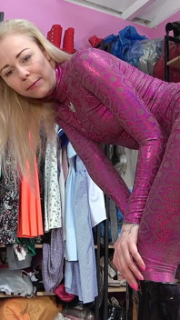 Interactive Gfe Series Shiny Catsuit Girlfriend Controls Your Stroke