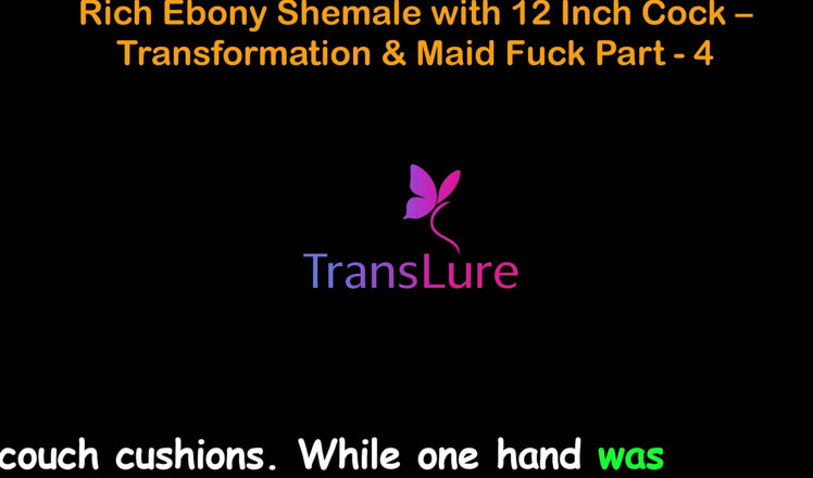 TransLure: English Audio Sex Story Rich Ebony Shemale with 12 Inch Cock -...